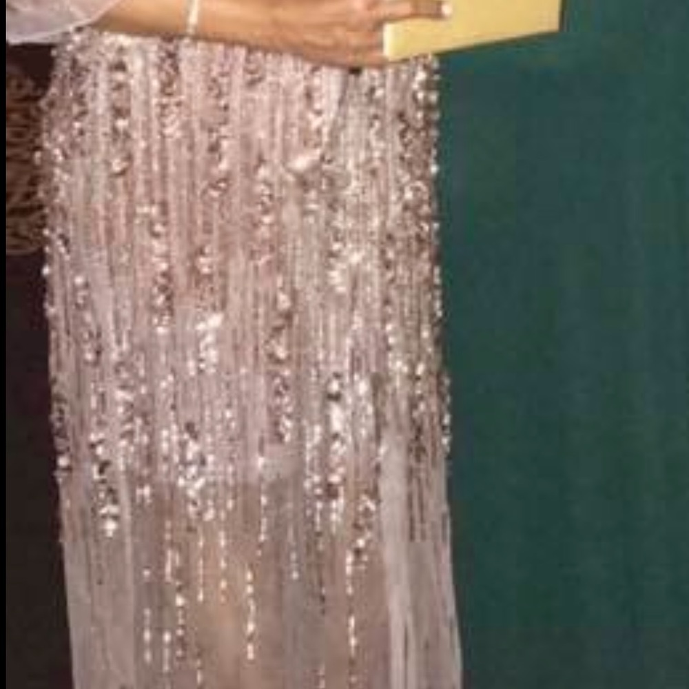 Formal dress first photo shown is the actual color of dress